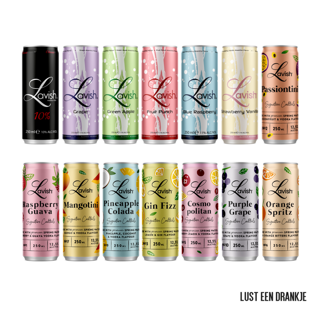 Lavish Mix Pakket (14 blikjes)