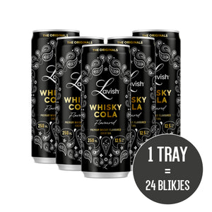 Lavish Whisky Cola - Tray (24 blikjes)